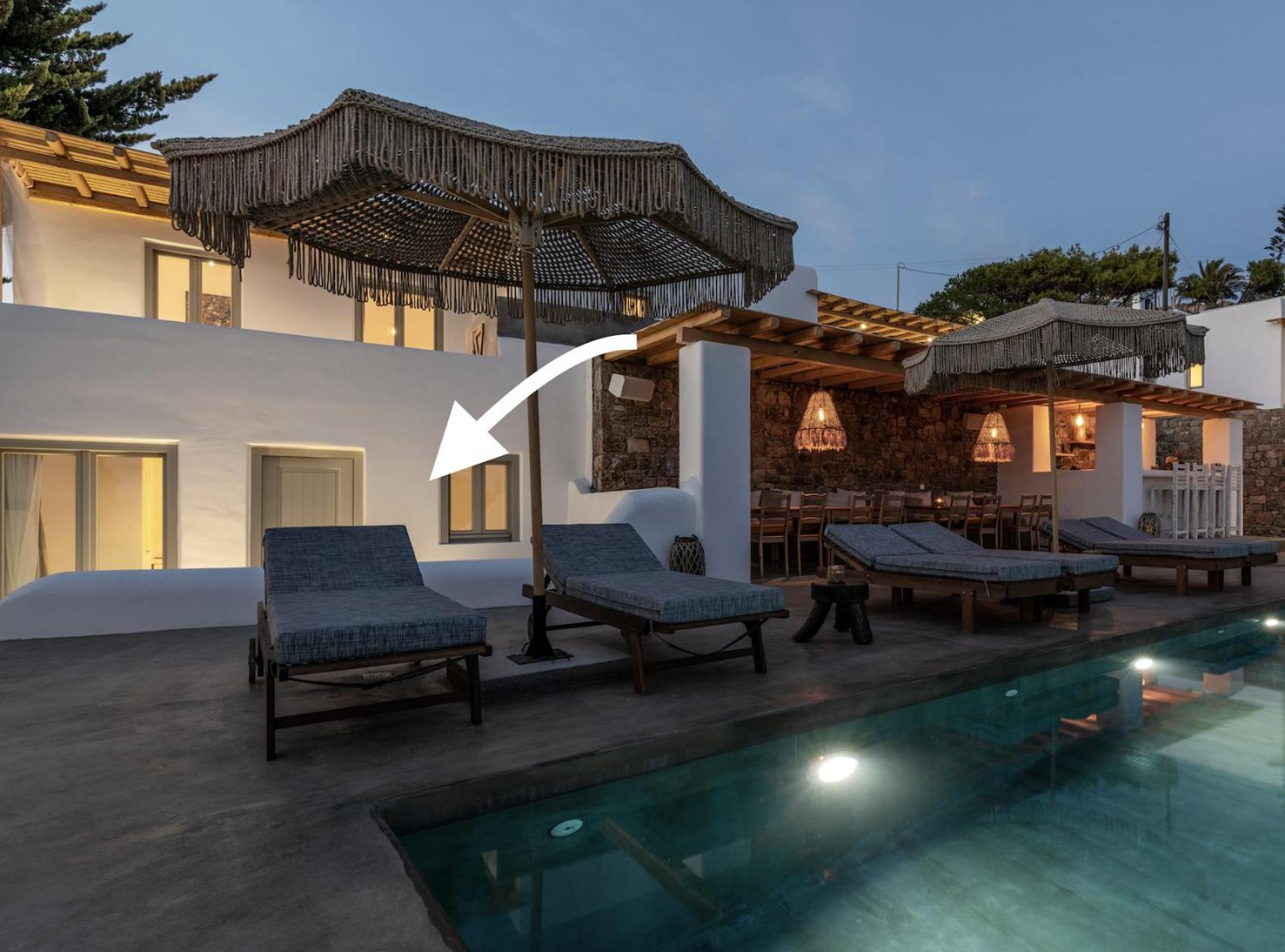 Trinity Mykonos - Beachfront Villa بلاتيس يالوس المظهر الخارجي الصورة