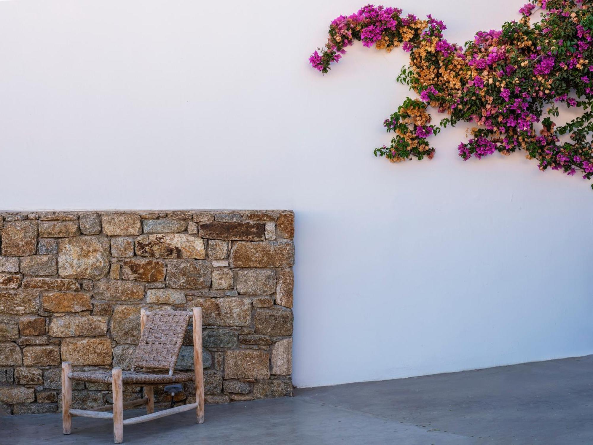 Trinity Mykonos - Beachfront Villa بلاتيس يالوس المظهر الخارجي الصورة