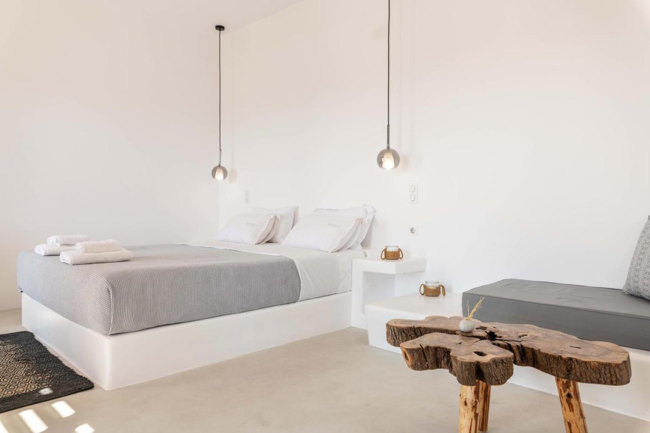 Trinity Mykonos - Beachfront Villa بلاتيس يالوس المظهر الخارجي الصورة